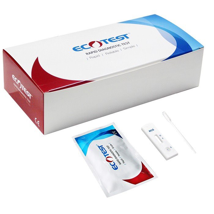 11 Ecotest HCG Pregnancy Rapid Test HCG-C23-40+