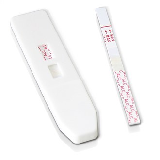 Tiras de reagentes para urinálise de microalbumina e creatinina