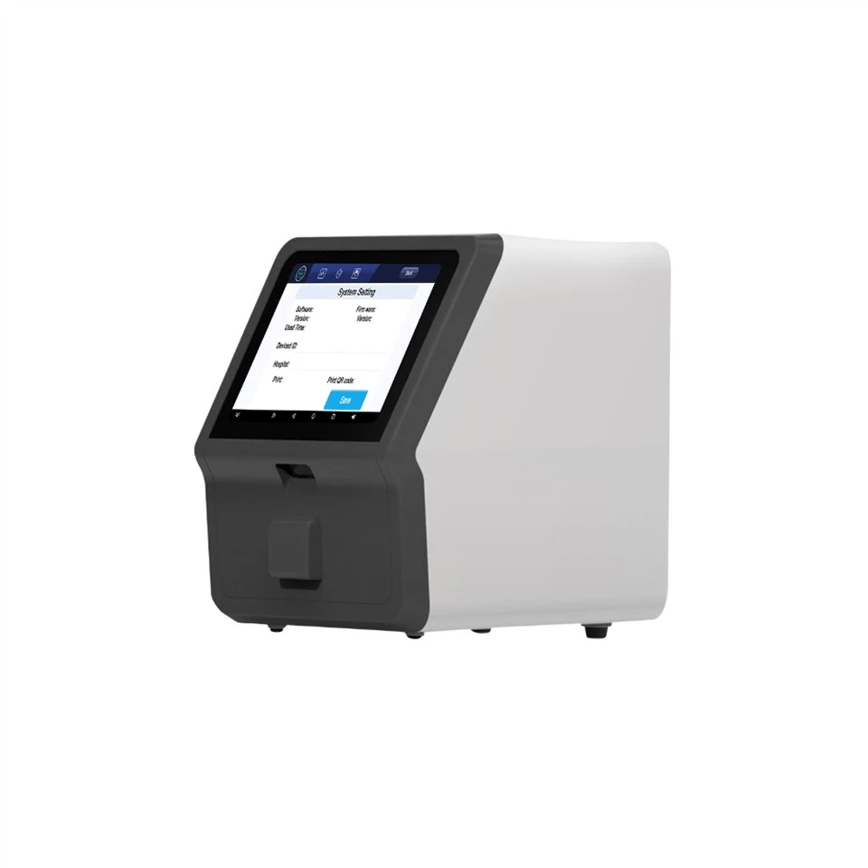 Analisador de imunoensaio de fluorescência semiautomático